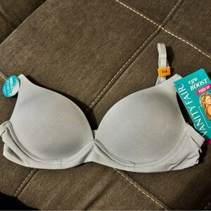 Vanity Fair Light Blue Push-Up Bra